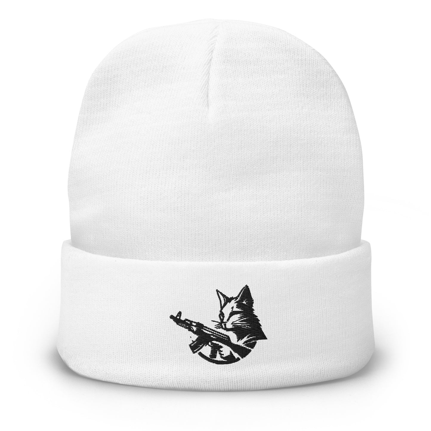 Gorro bordado (Gato Milicia)