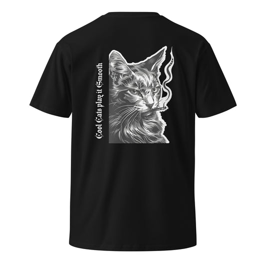 Camiseta premium unisex (Edición Halftone: Cool Cats Play It Smooth)