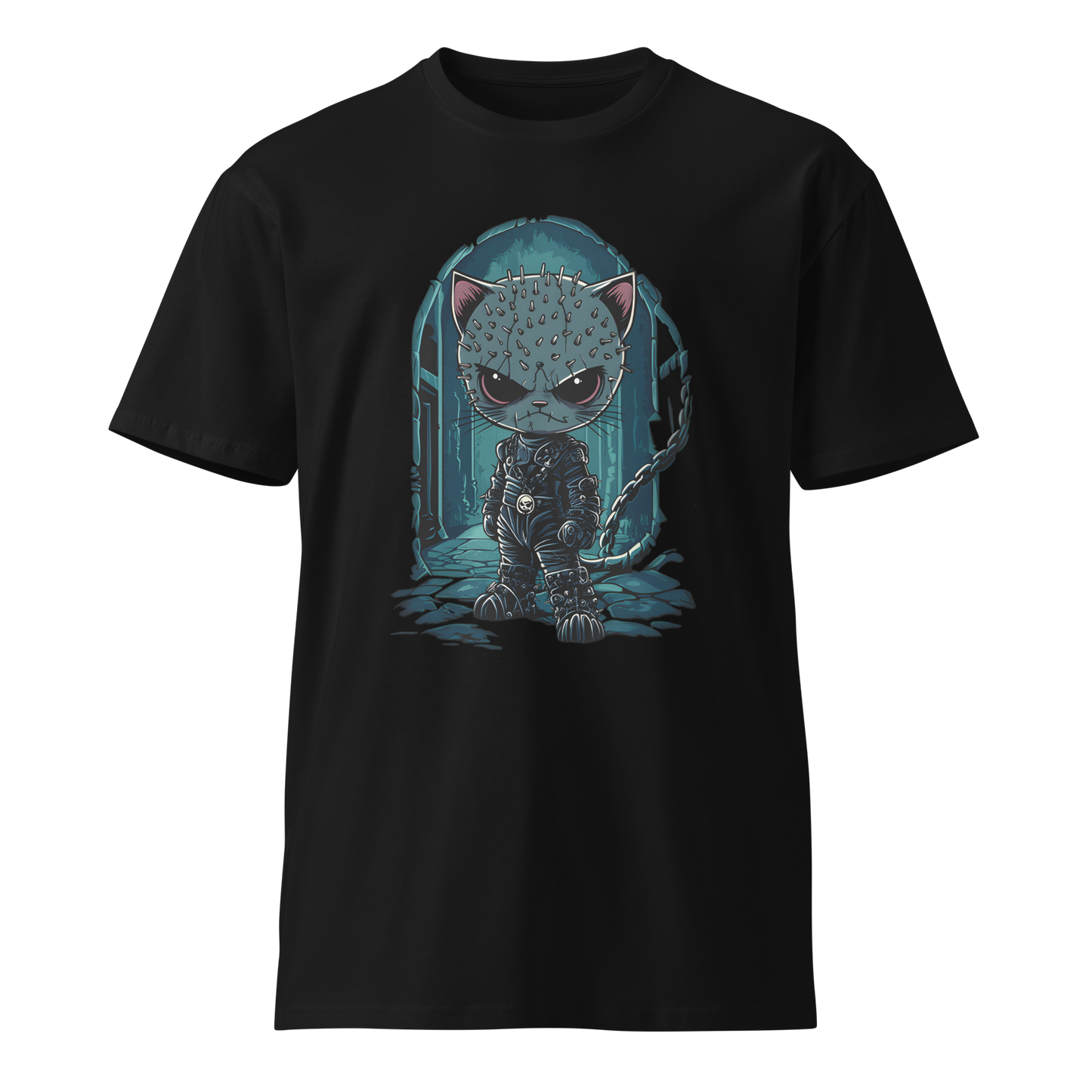 Camiseta premium unisex (The Purr-gatory)